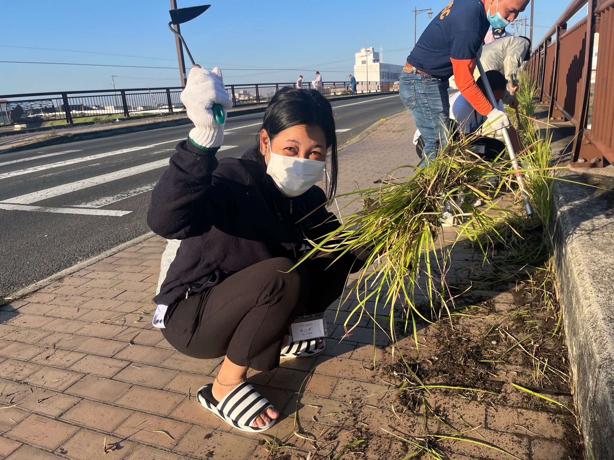 高松源平ライオンズのメンバーさんとボランティア